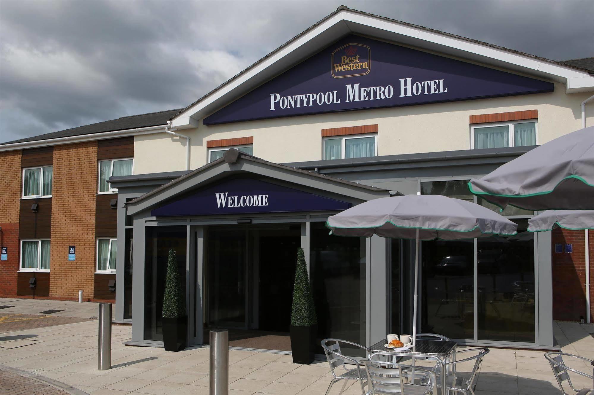 Best Western Pontypool Metro Hotel Exteriér fotografie