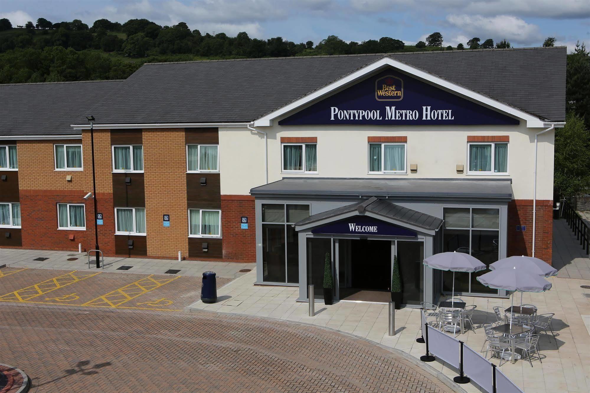 Best Western Pontypool Metro Hotel Exteriér fotografie
